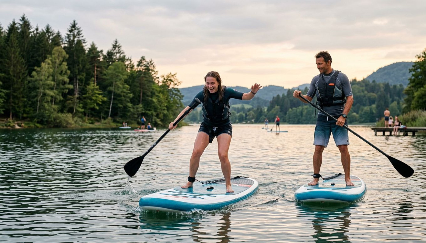 Cosa succede davvero durante un primo approccio allo stand up paddle?